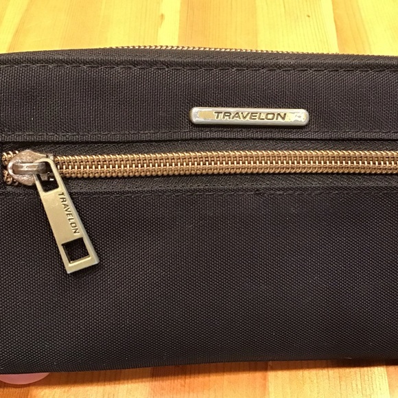 BLACK TRAVELON WALLET RFID FULL ZIPPER - Picture 11 of 11